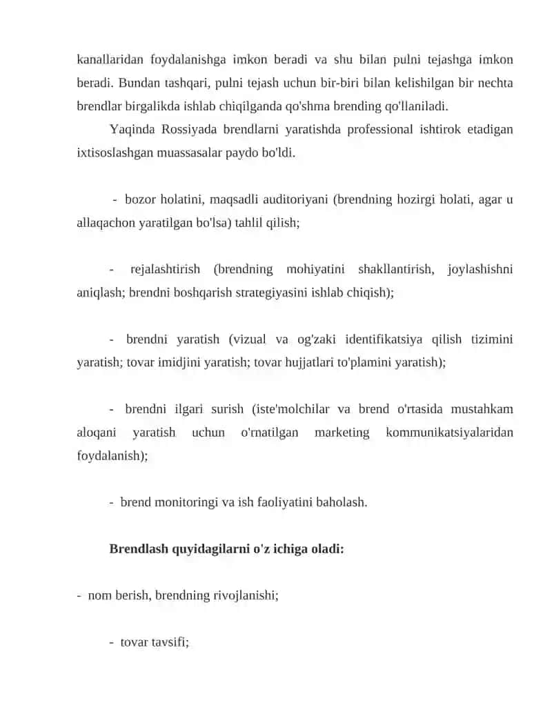 BRENDNING HUQUQIY ASOSLARI. 4