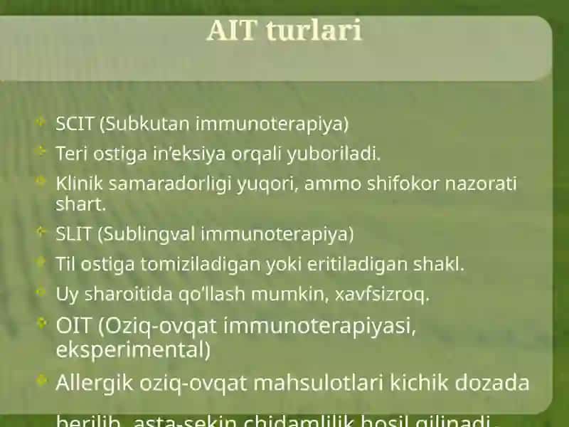 Atopik kasalliklarning maxsus immunoterapiyasi 4