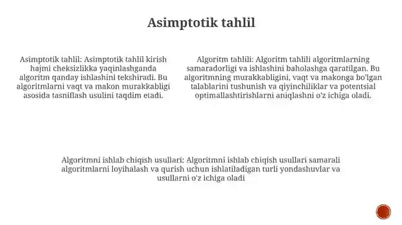 Algoritmlar Tahlili Va Algoritmlarni IshlabChiqishMetodlari 4
