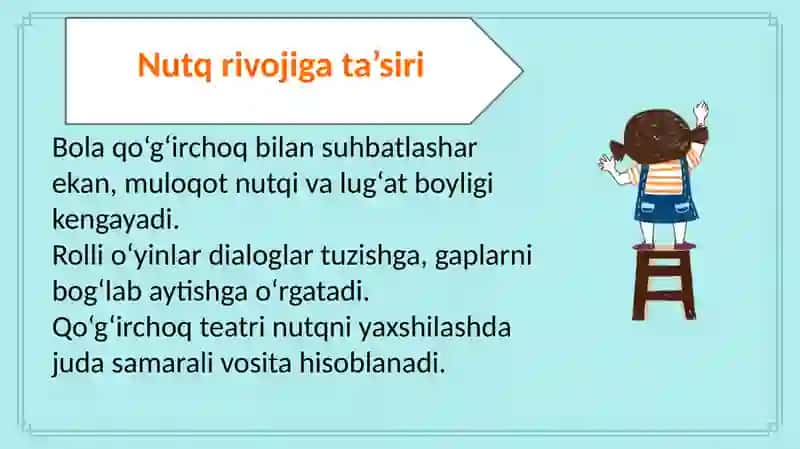 Turli obrazdagi qo’g’irchoqlarning bola tarbiyasiga ta’siri 4