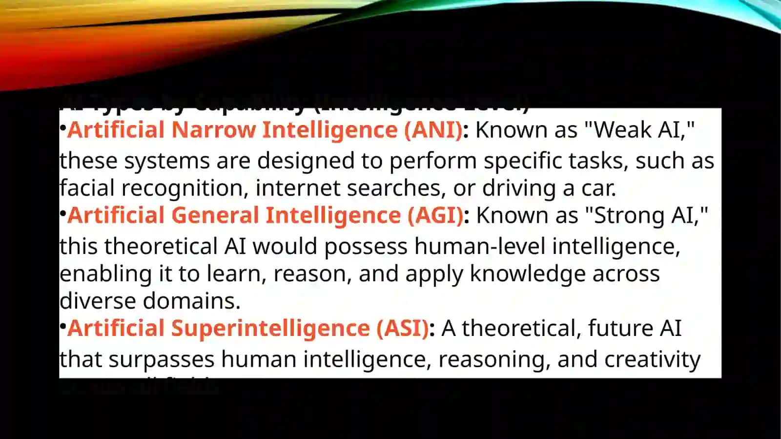 types of AI 4