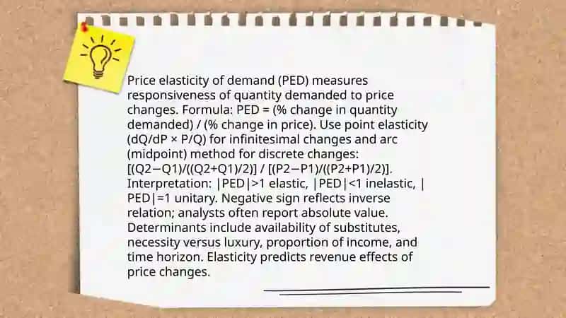 Elasticity of demand and supply 4