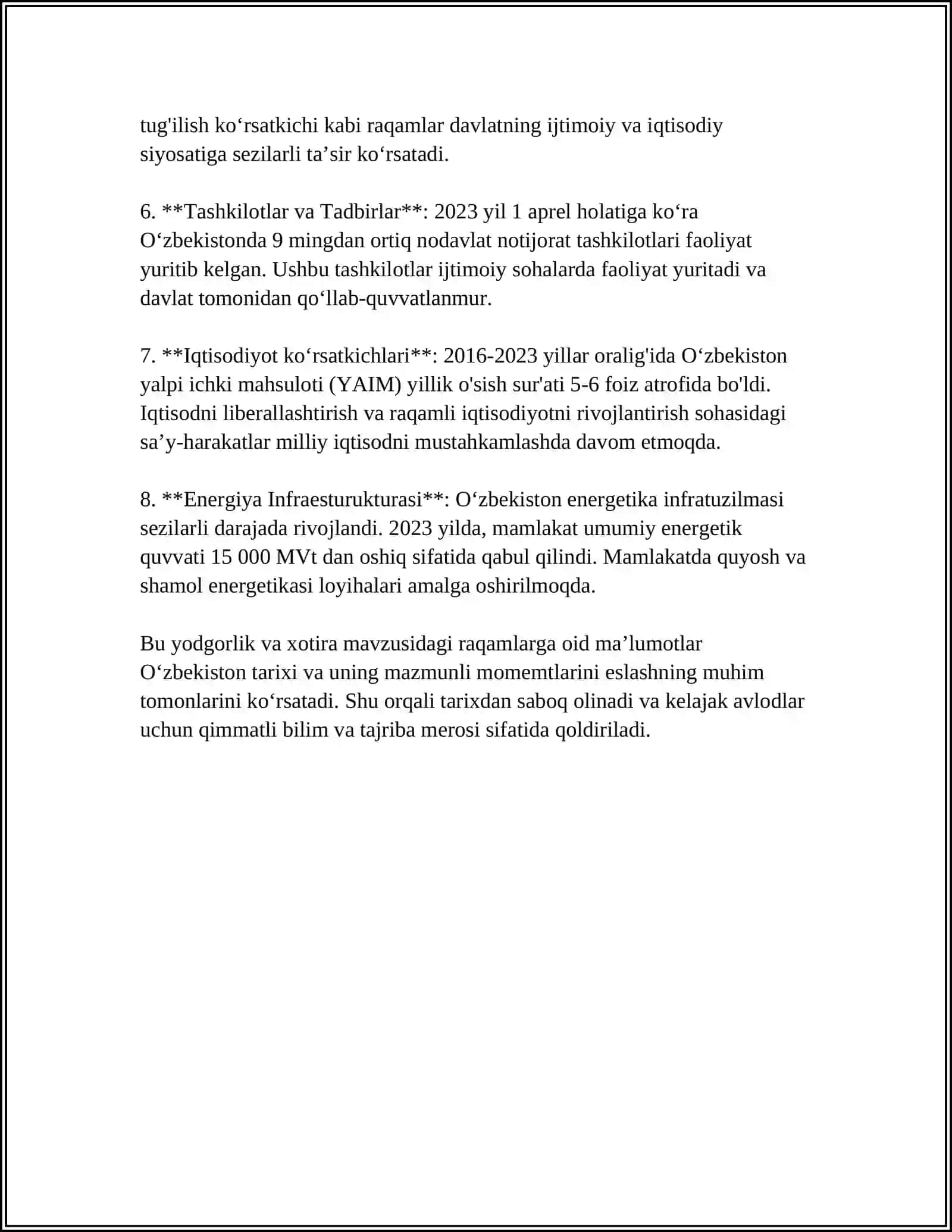 XOTIRA REFERAT 4
