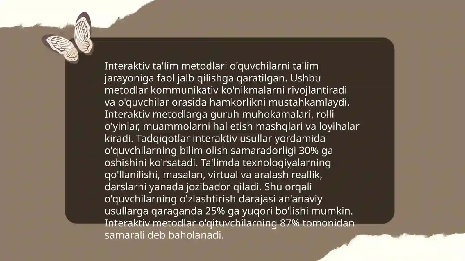 Ta'lim yo'nalishi bo'yicha taqdimot 4