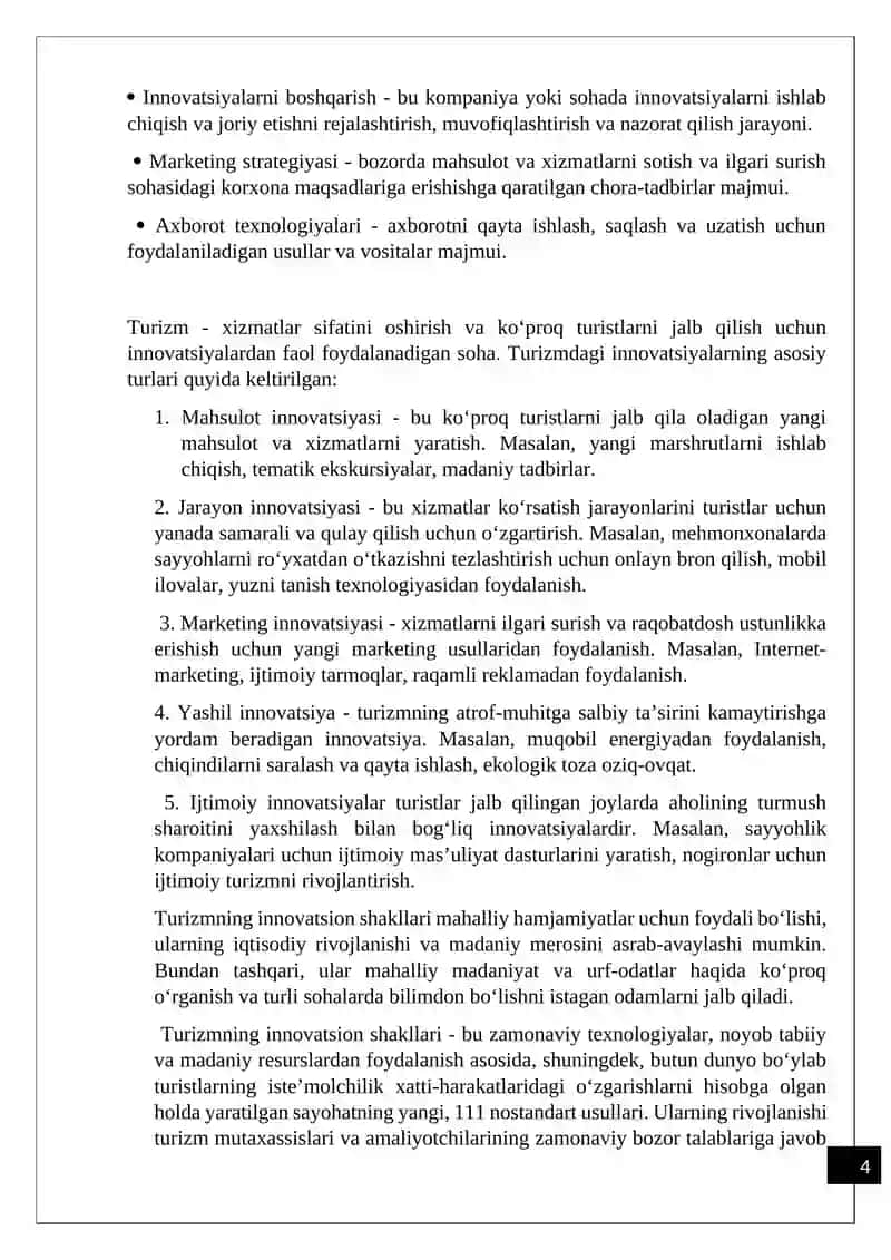 Turizm Kategoriyalari 4