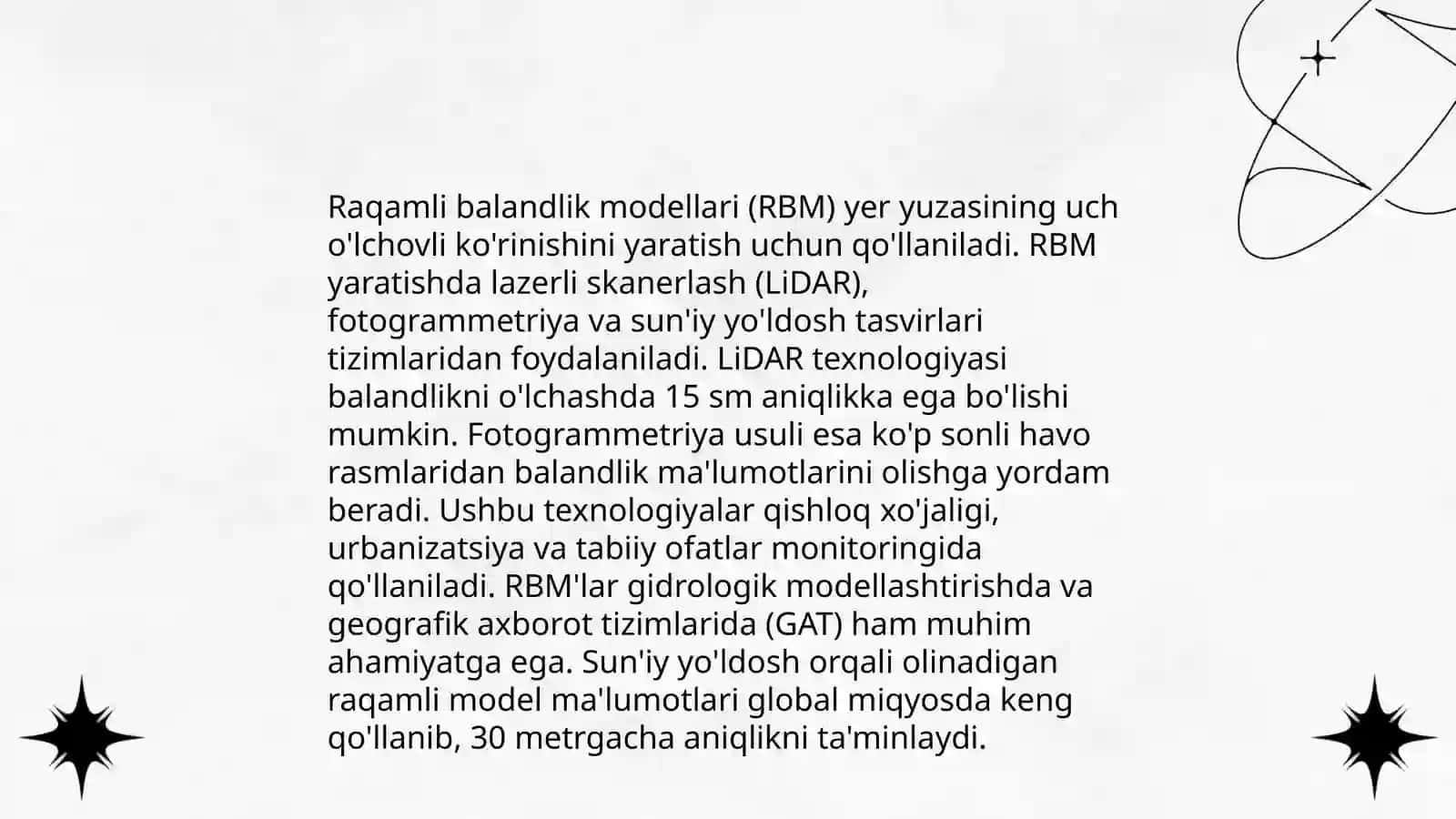 Raqamli fotogrammetriya fani 4