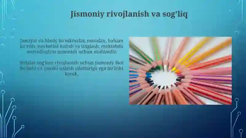 Bolalarning maktabda taʼlim olishga tayyorgarlik 4