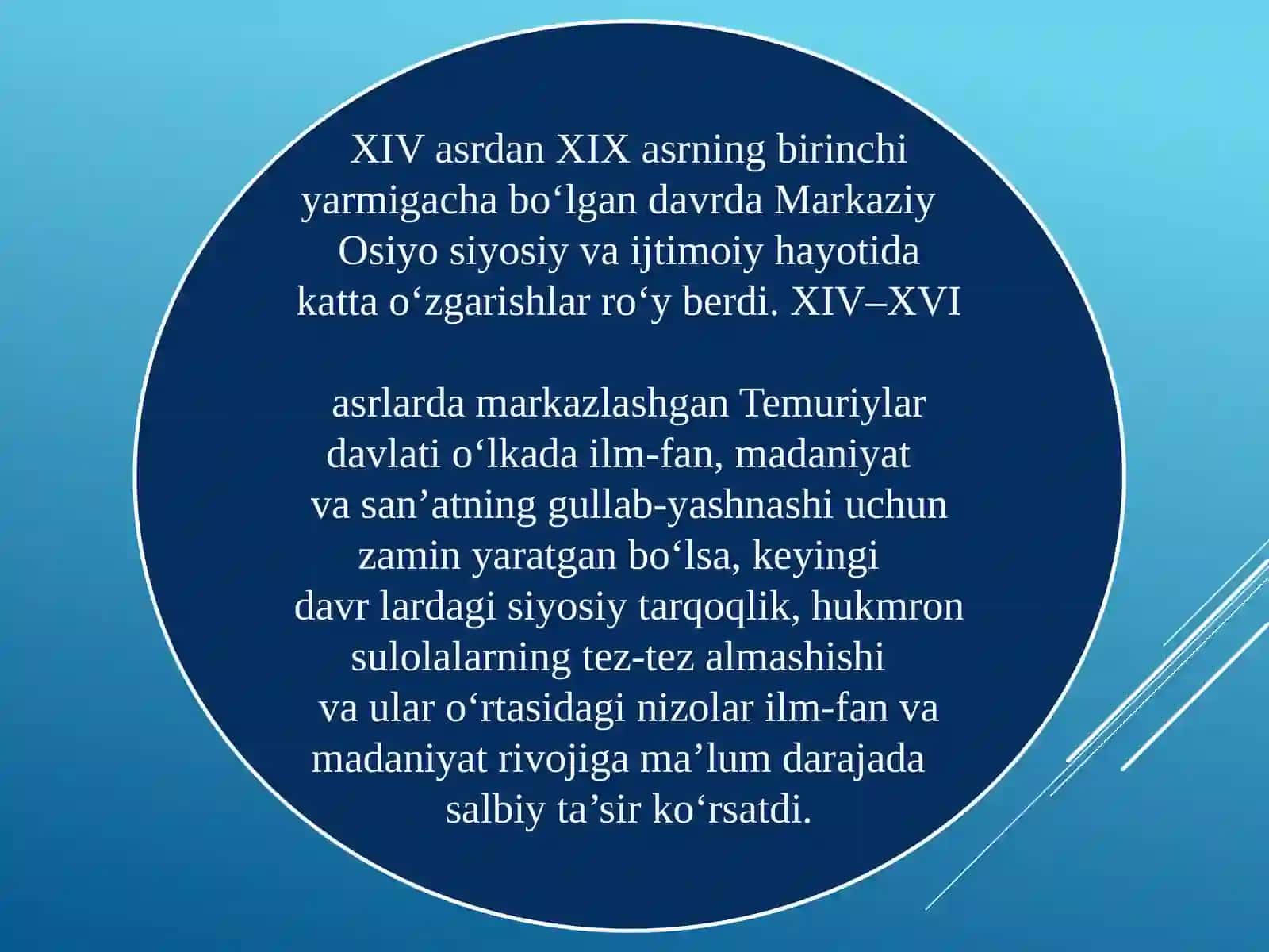 O‘ZBEK MUMTOZ ADABIYOTI:XIV ASRDAN XIX ASRNING BIRINCHI YARMIGACHA 4