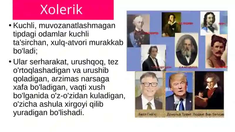 Nerv faoliyati tiplari 4