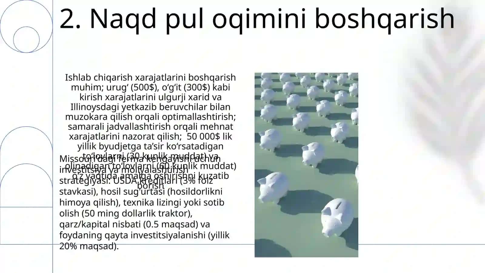 Uy xoʻjaliklari moliyasi 4