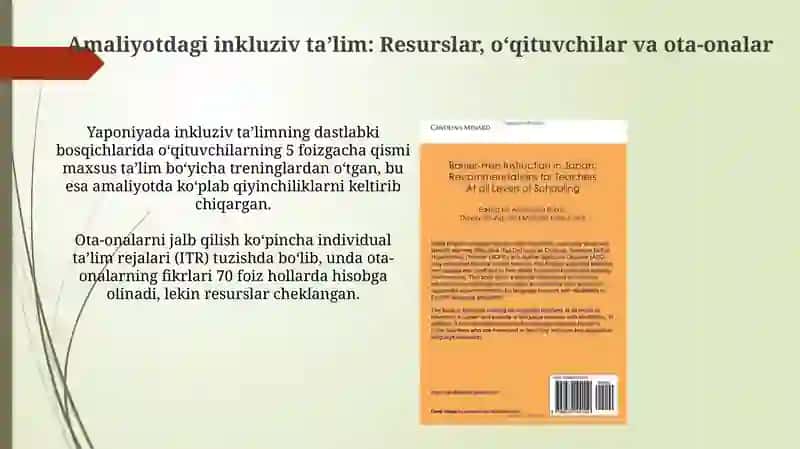 Yaponya inkluziv talimi 4