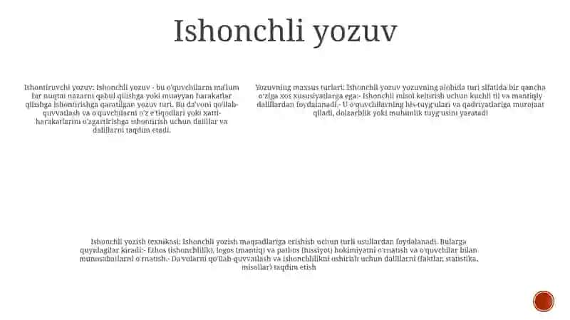 Yozuvning Maxsus Turlari 4