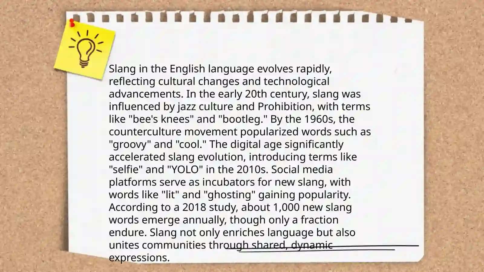 Language features and functions of collaquial words 4