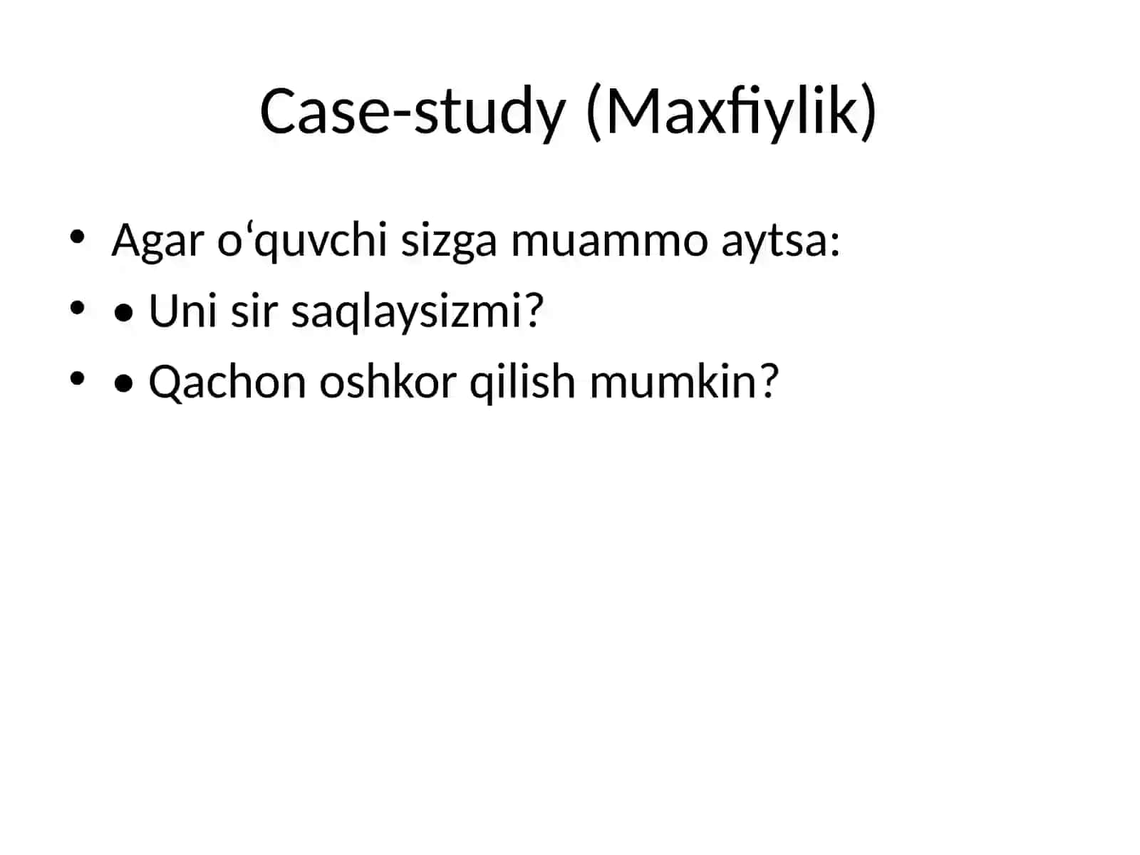 Maktab maslahatchisining kasbiy etik qoidalari 4