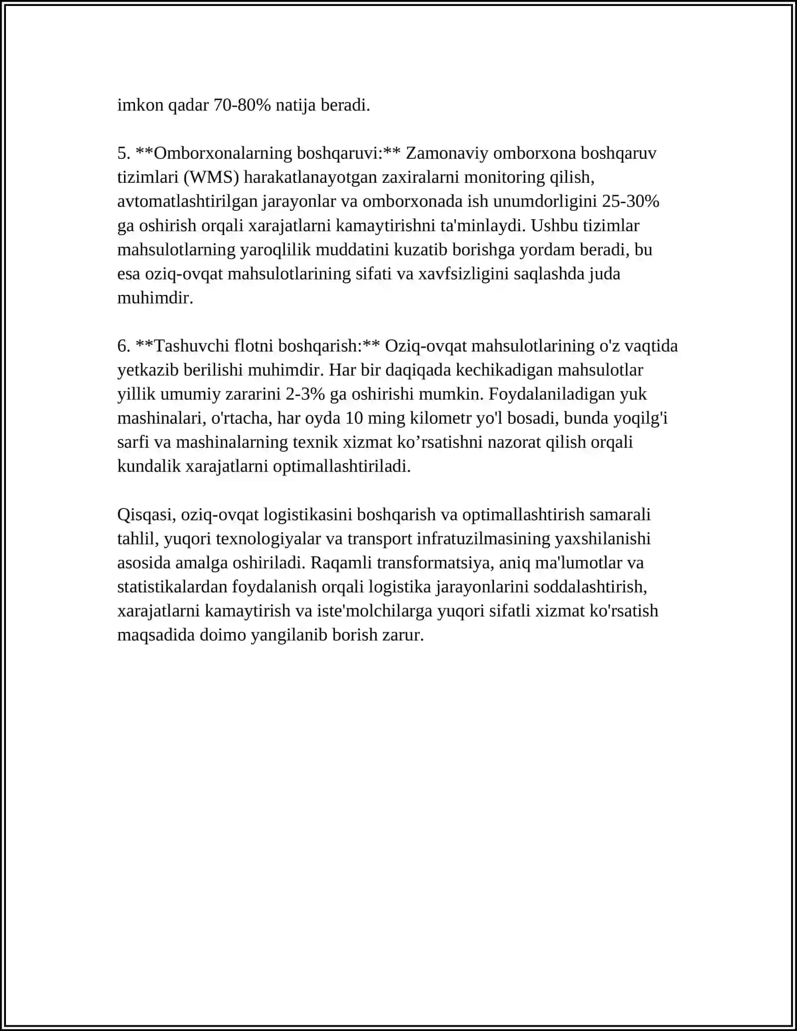 TURIZMDAGI OTEL XIZMATLARINING LOGISYIKASI 4