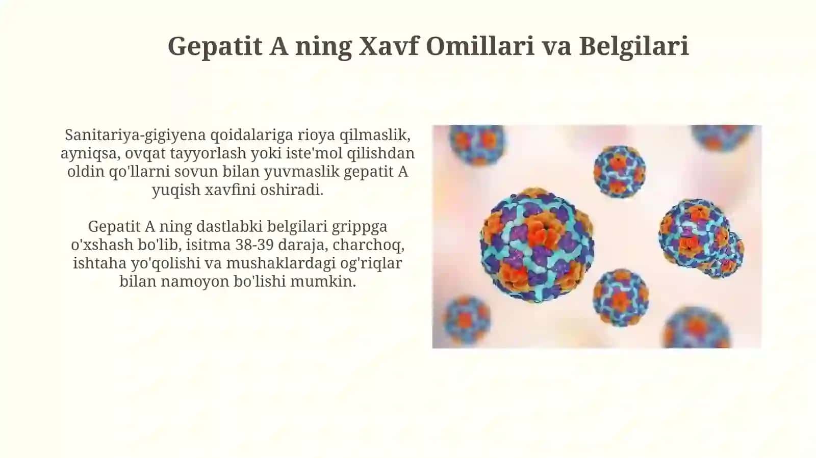 Gepatitning A turi 4