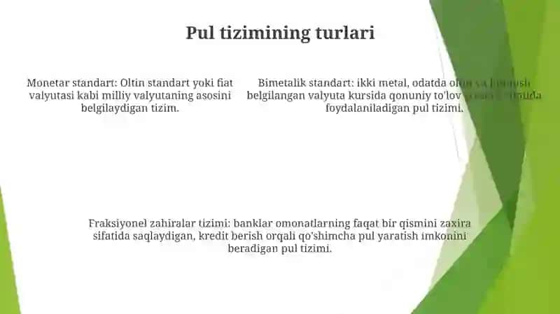 O'Zbekiston Respublikasi Pul Tizimi Va Uning Elementiari 4