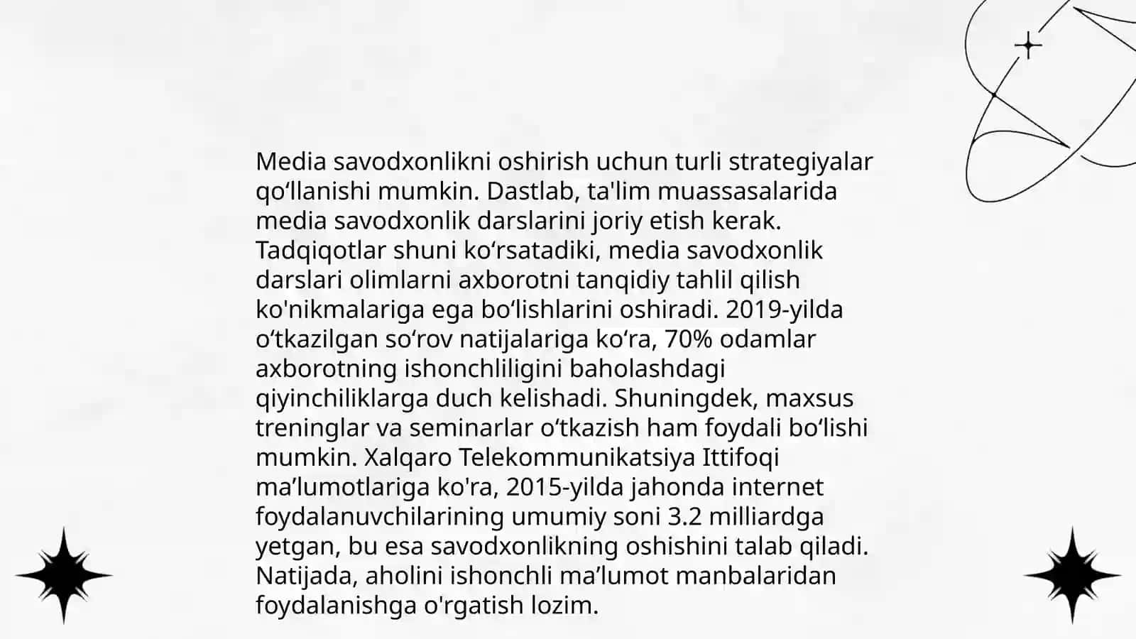 Uzluksiz taʼlim tizimida media taʼlimning ahamiyati 4