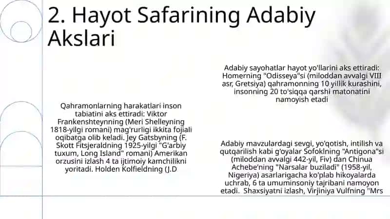 Hayot va adabiyot 4