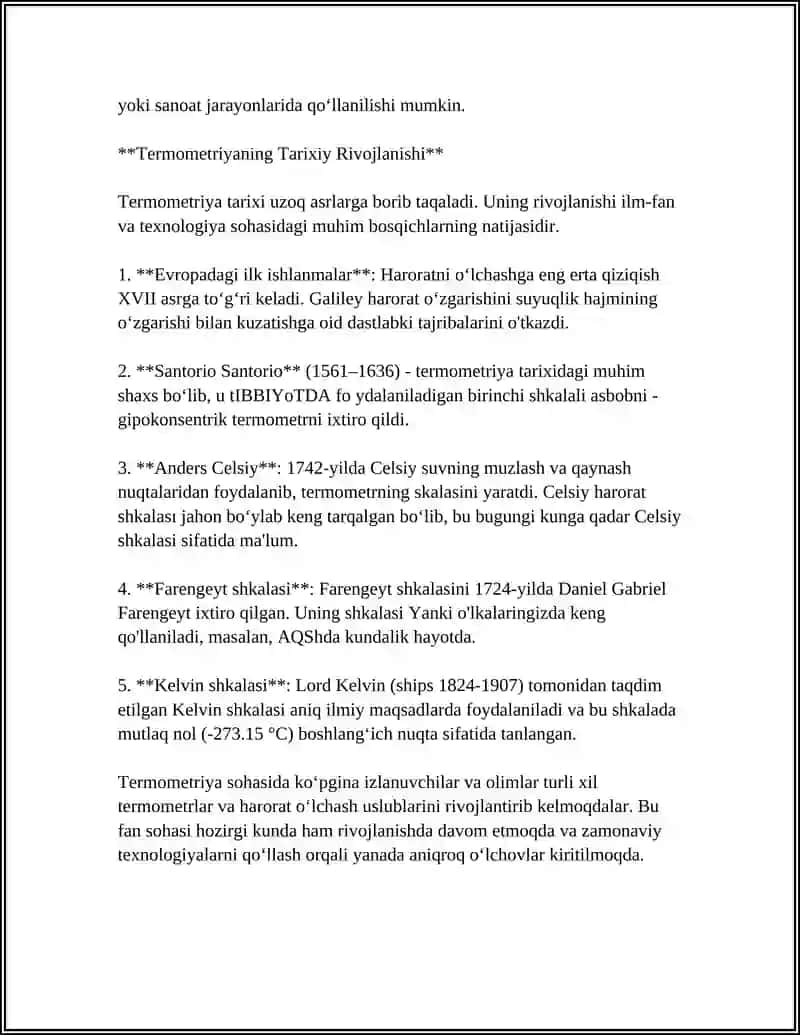 TERMOMETRIYA 4