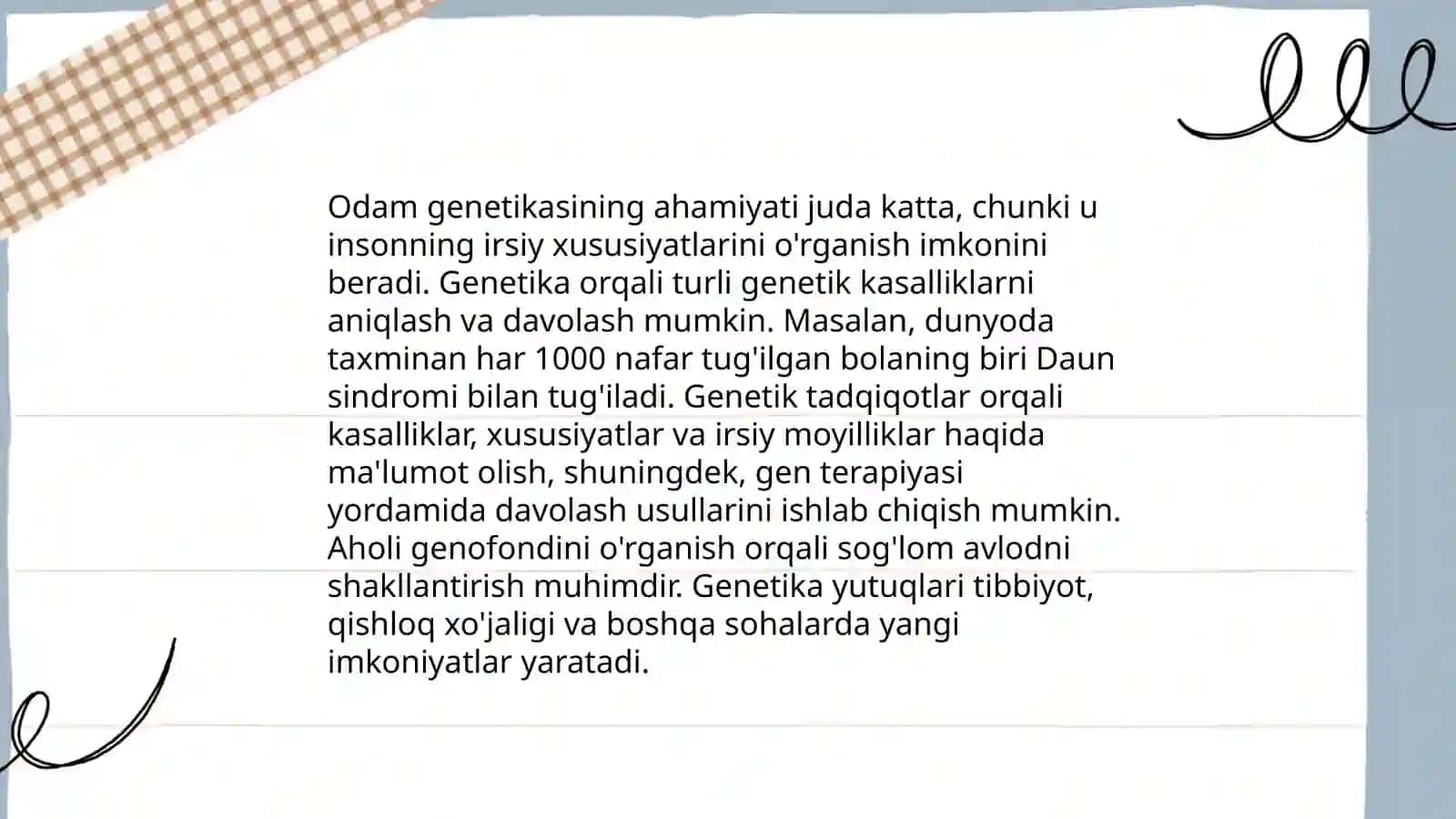 Genetika asoslari 4