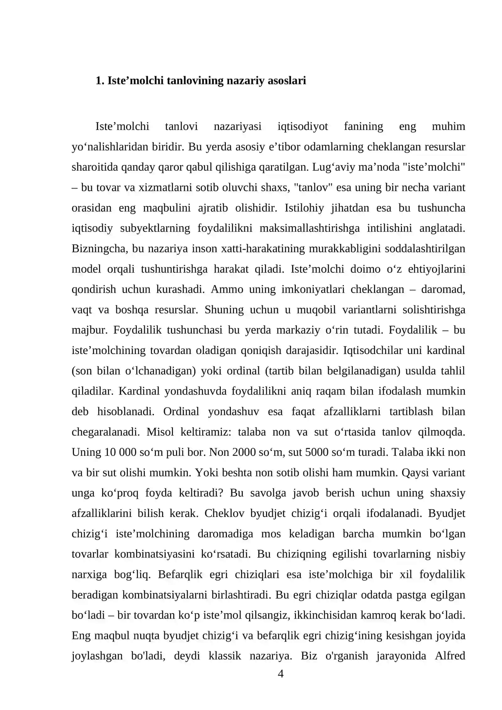 Iste’molchilarning bozordagi xatti-harakati 4