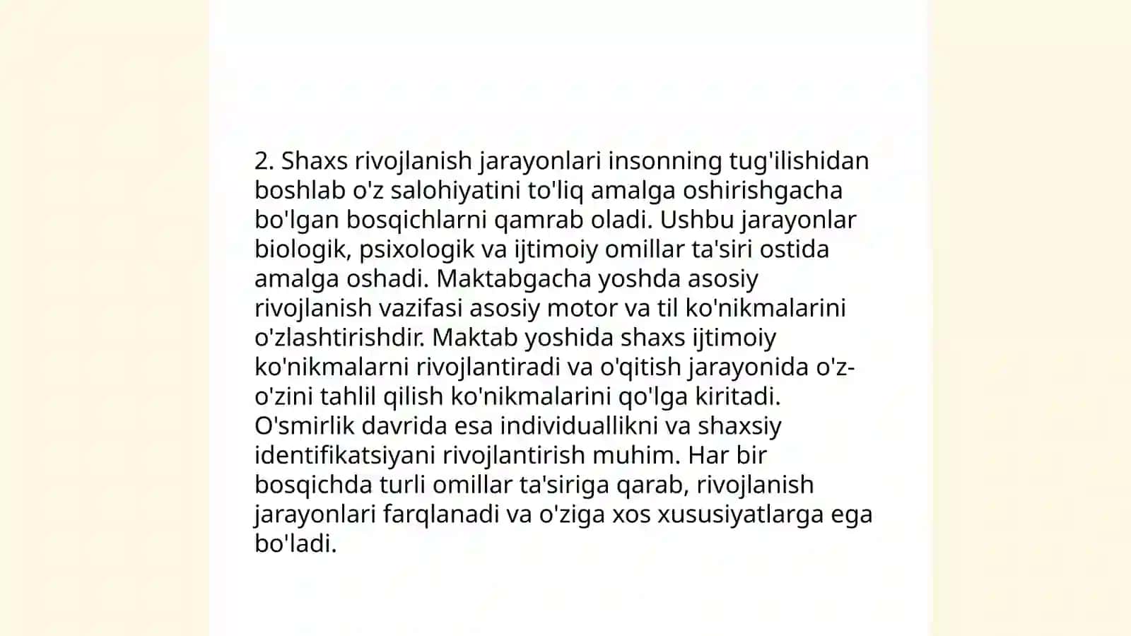 Umumiy psixologiya fanidan Shaxs mavzusida slayd 4