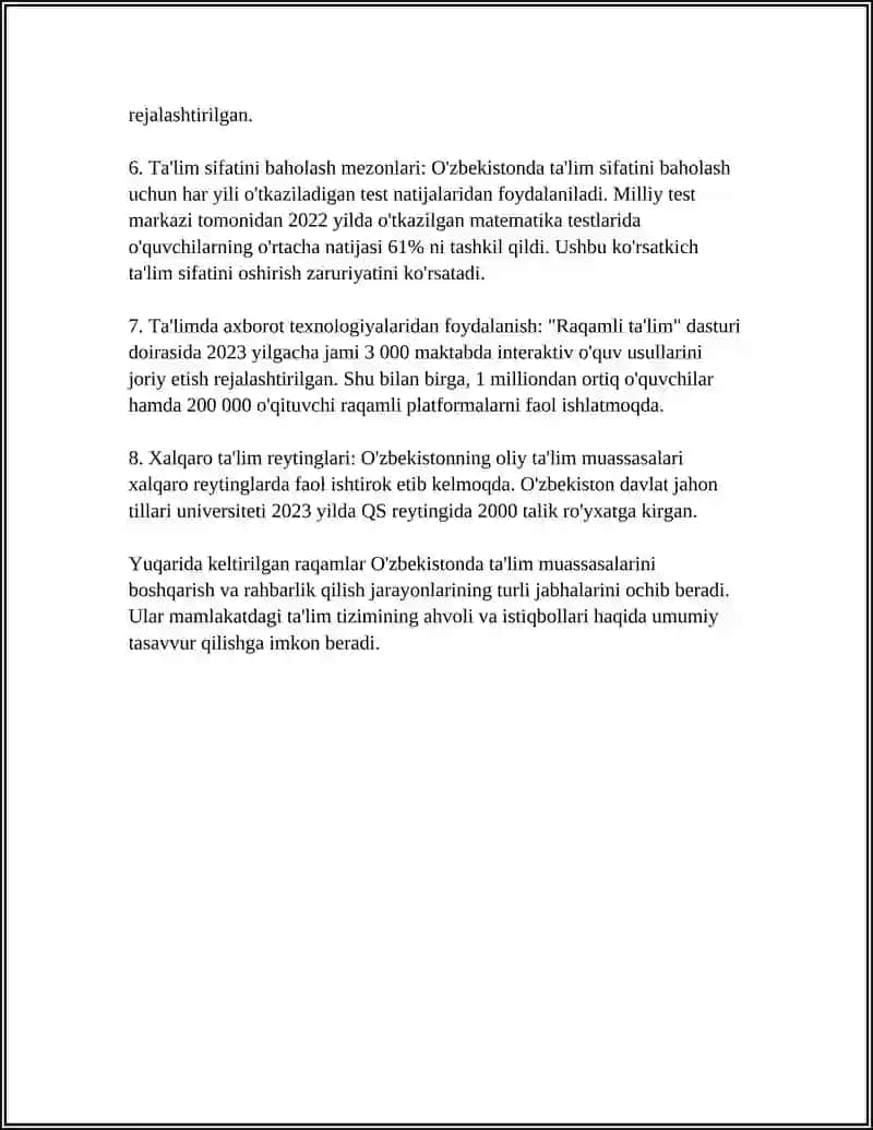TALIM MENEJMENTI 4