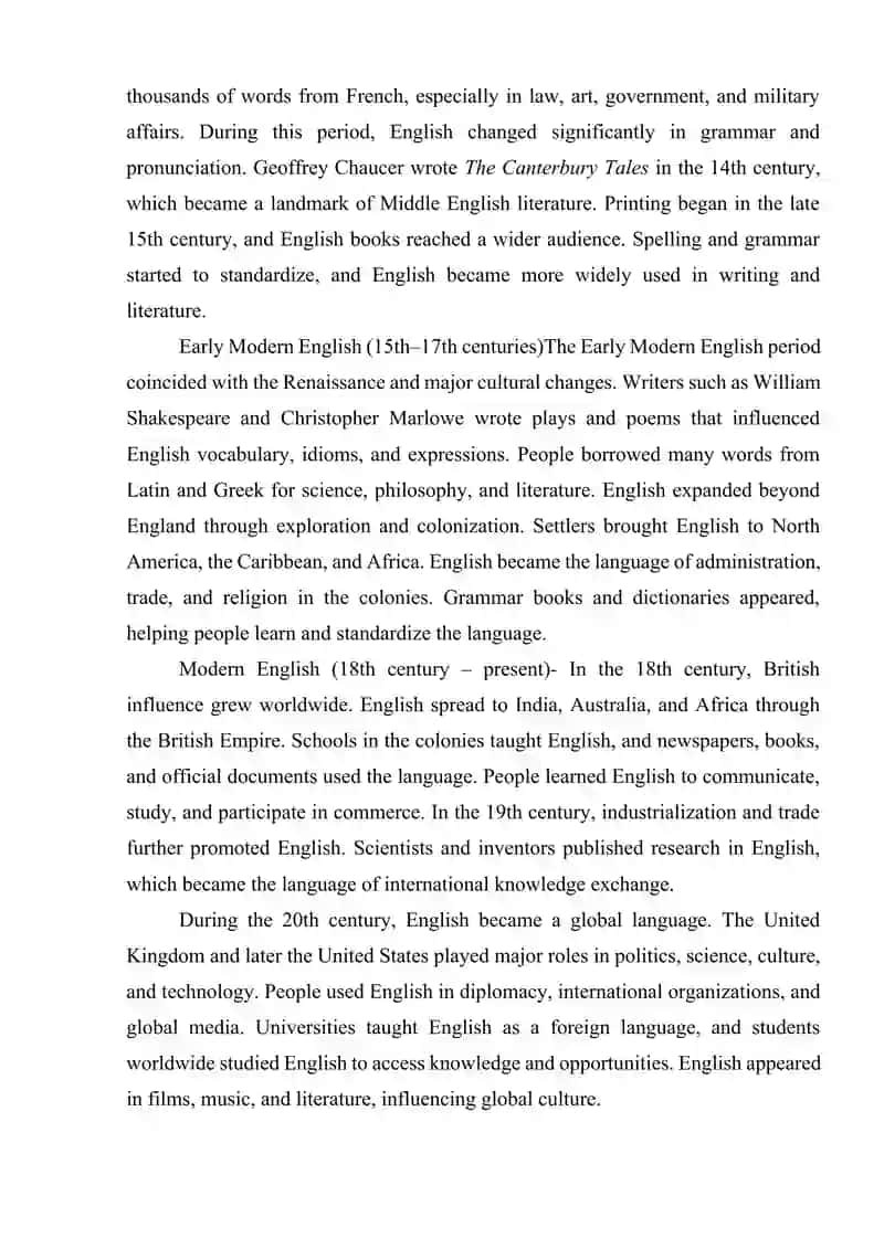 The Role of English asa global Language, past simple tense 4