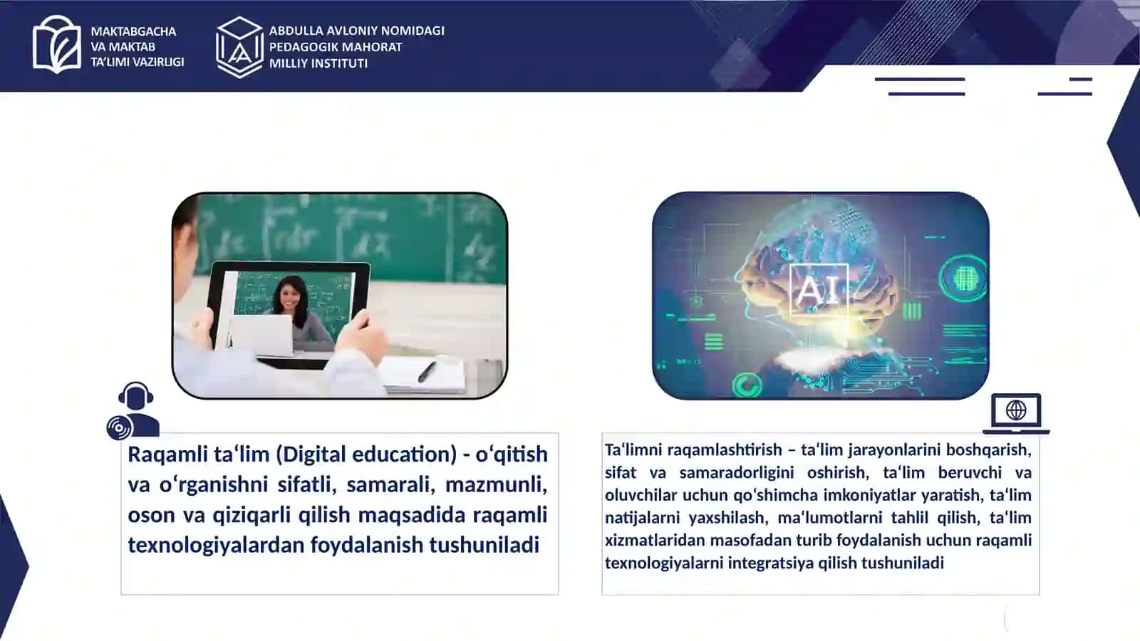 TA’LIM JARAYONLARINI RAQAMLASHTIRISH ASOSLARI 4
