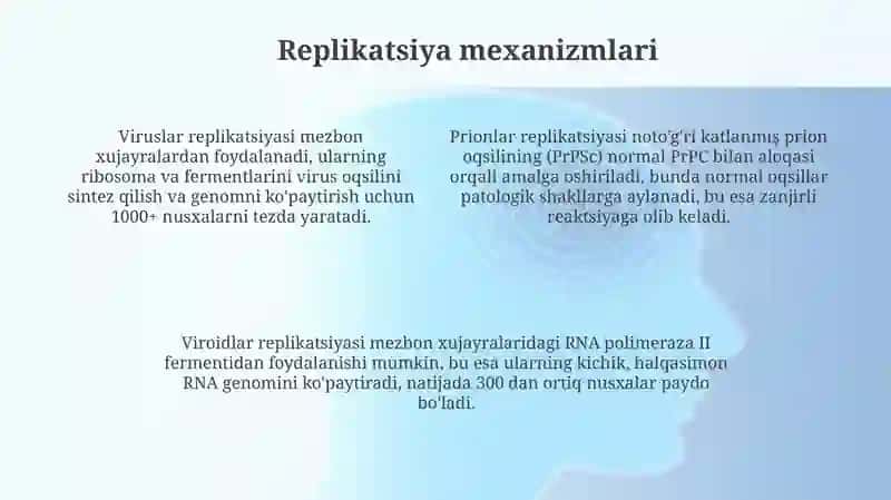 Hayotning hujayrasiz shakllari 4