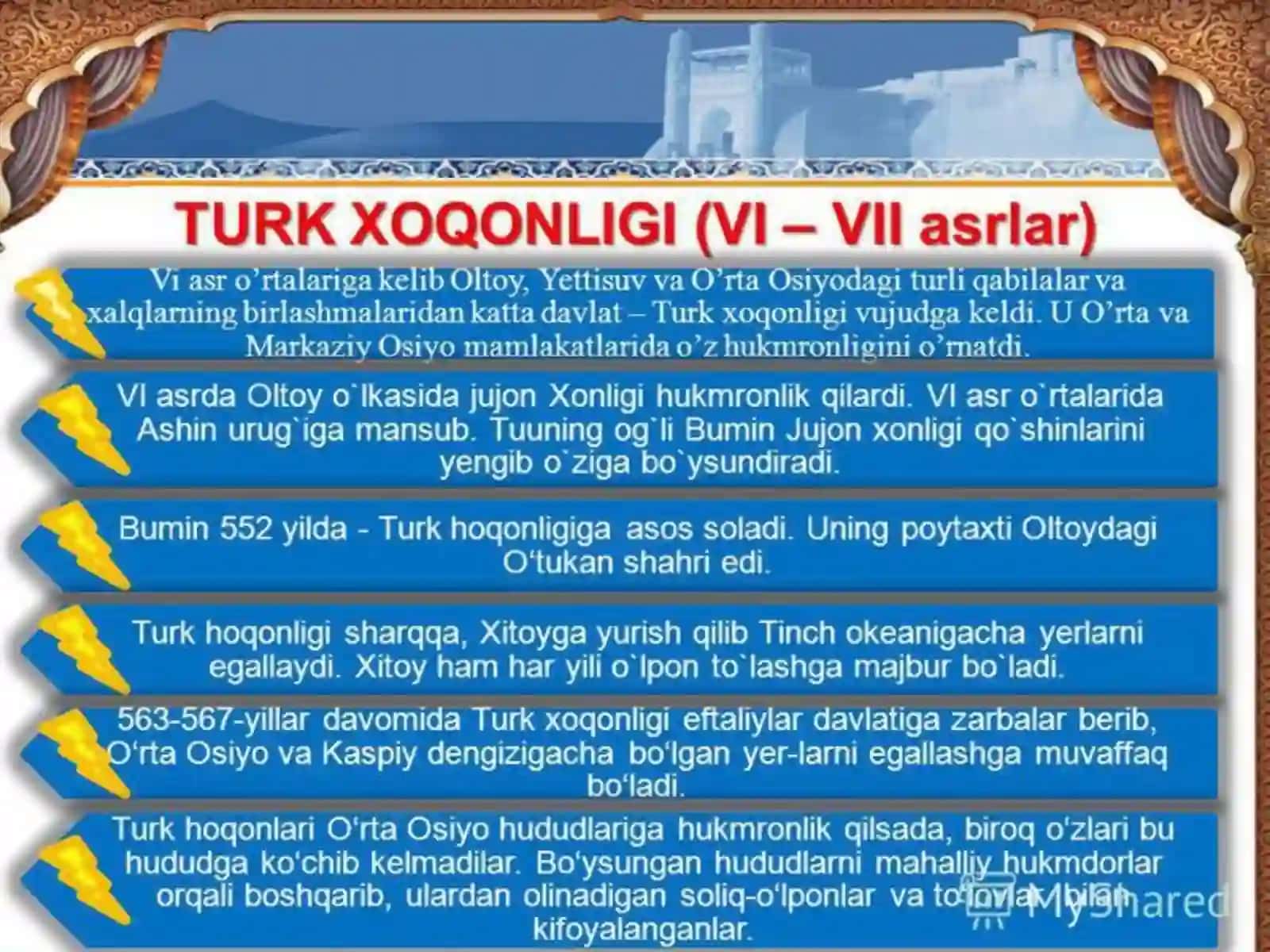 Turk hoqonligi 4