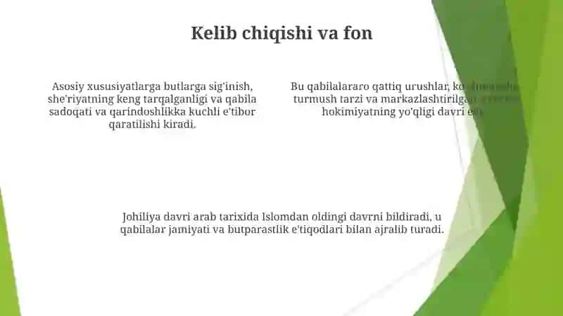 Johiliya davri 4