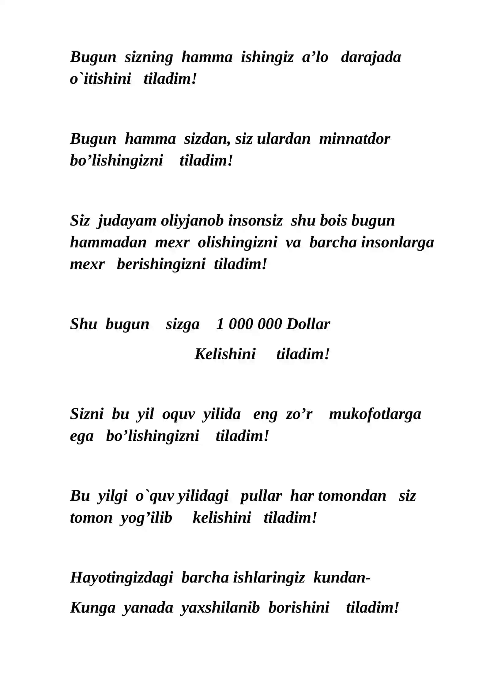 O`quv yili 4