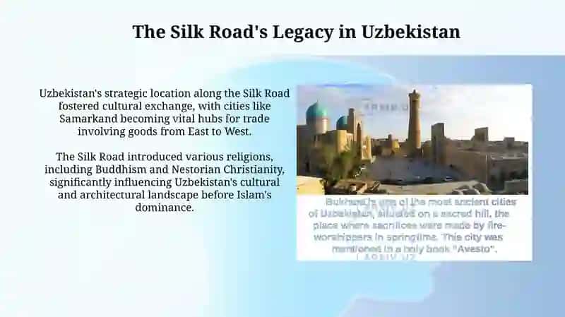 Crossroads of Civilizations: Uzbekistan's Silk Road Legacy 4