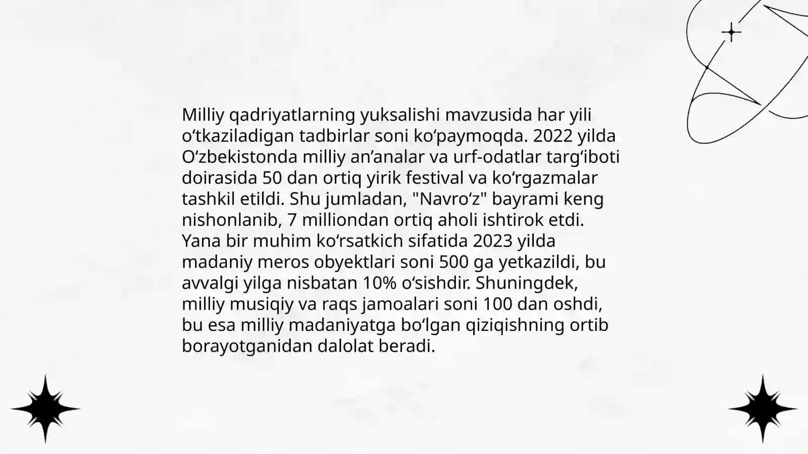 Yangi O'zbekistonda amalga oshirilayotgan ma'naviy o'zgarishlar 4