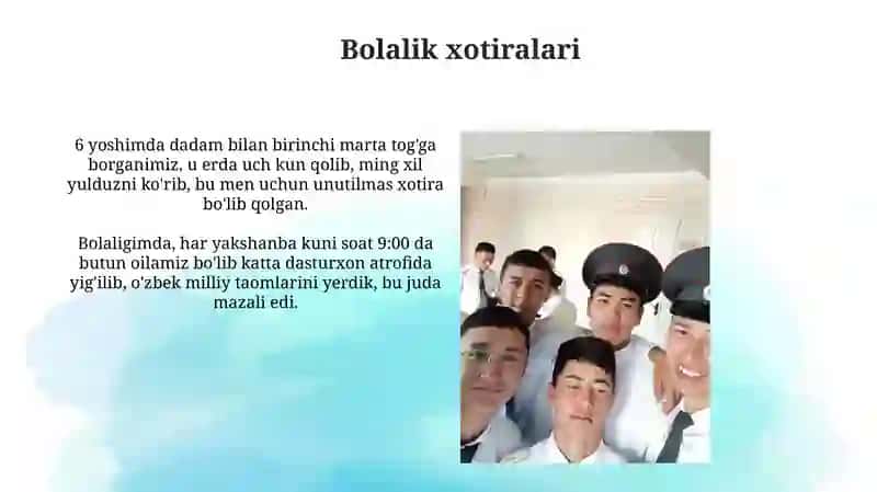 Mening hayot falsafam 4
