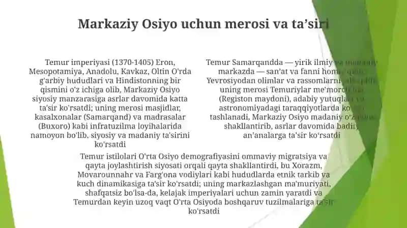 Amir Temur buyuk davlat arbobi 4
