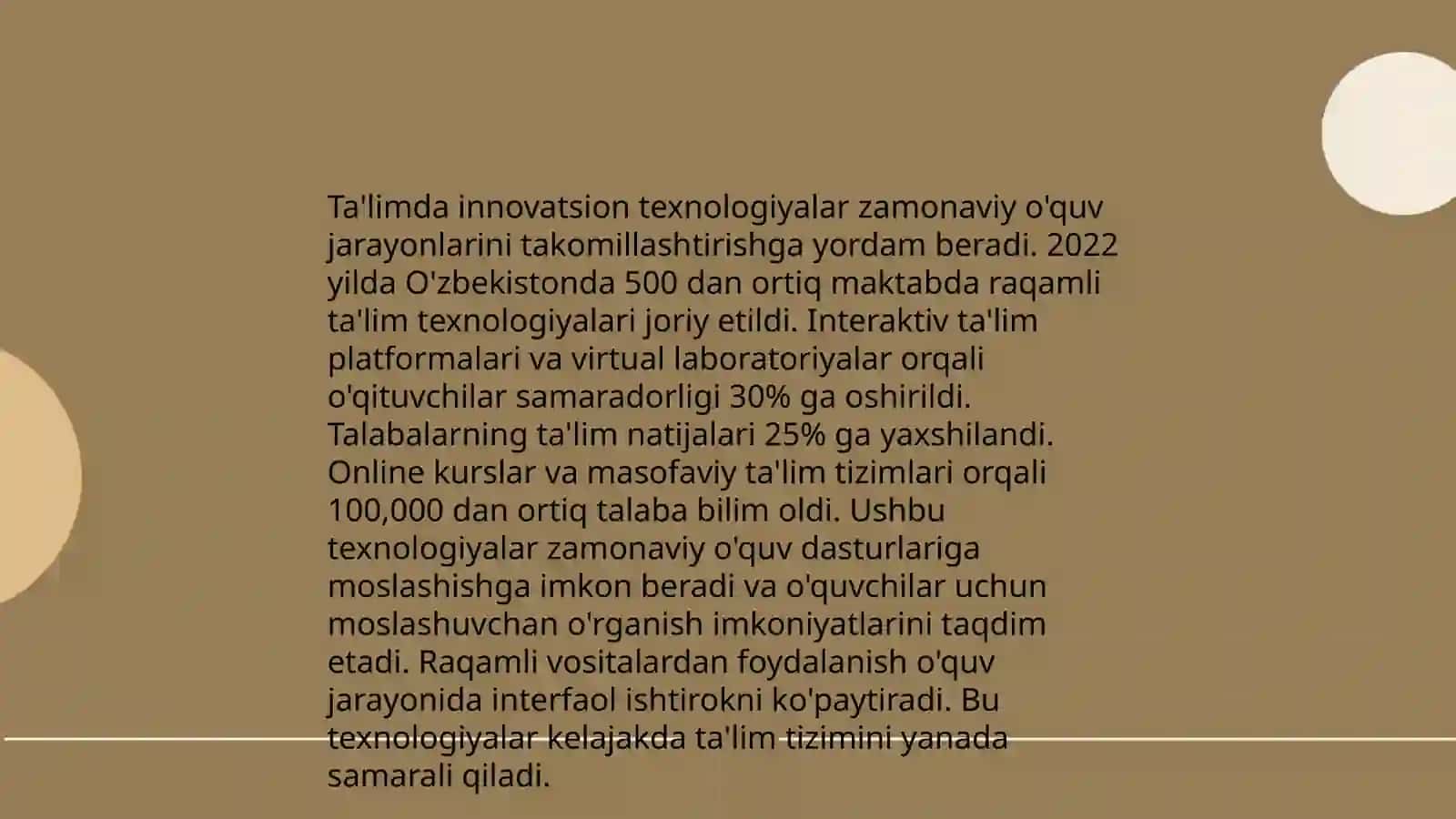 Pedagogikadagi yangi yo‘nalishlar 4