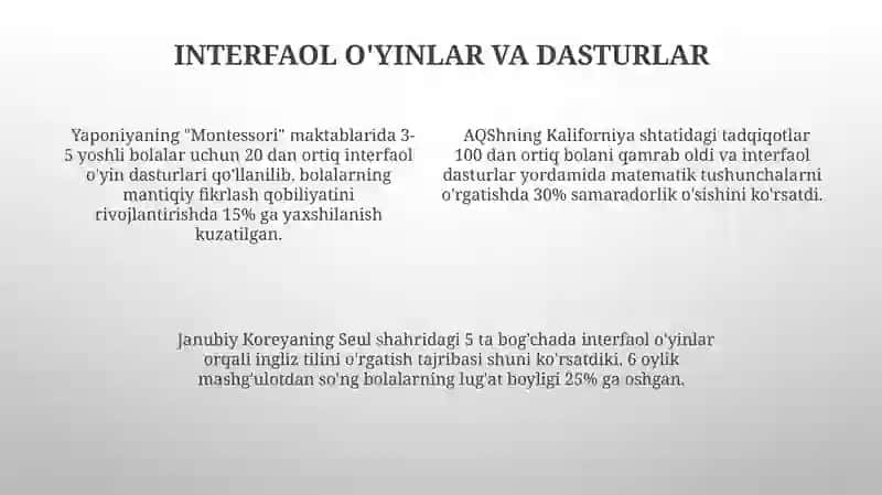 STEM Yo'nalishi bo'yicha trening 4