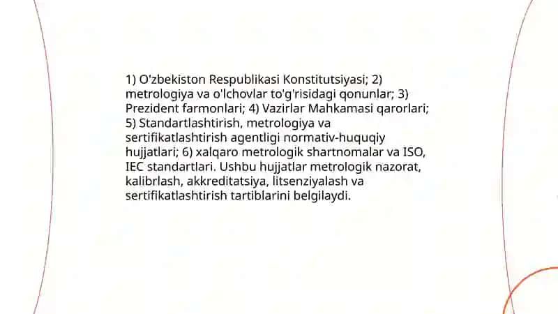 O'zbekiston Respublikasi metrologik xizmati 4