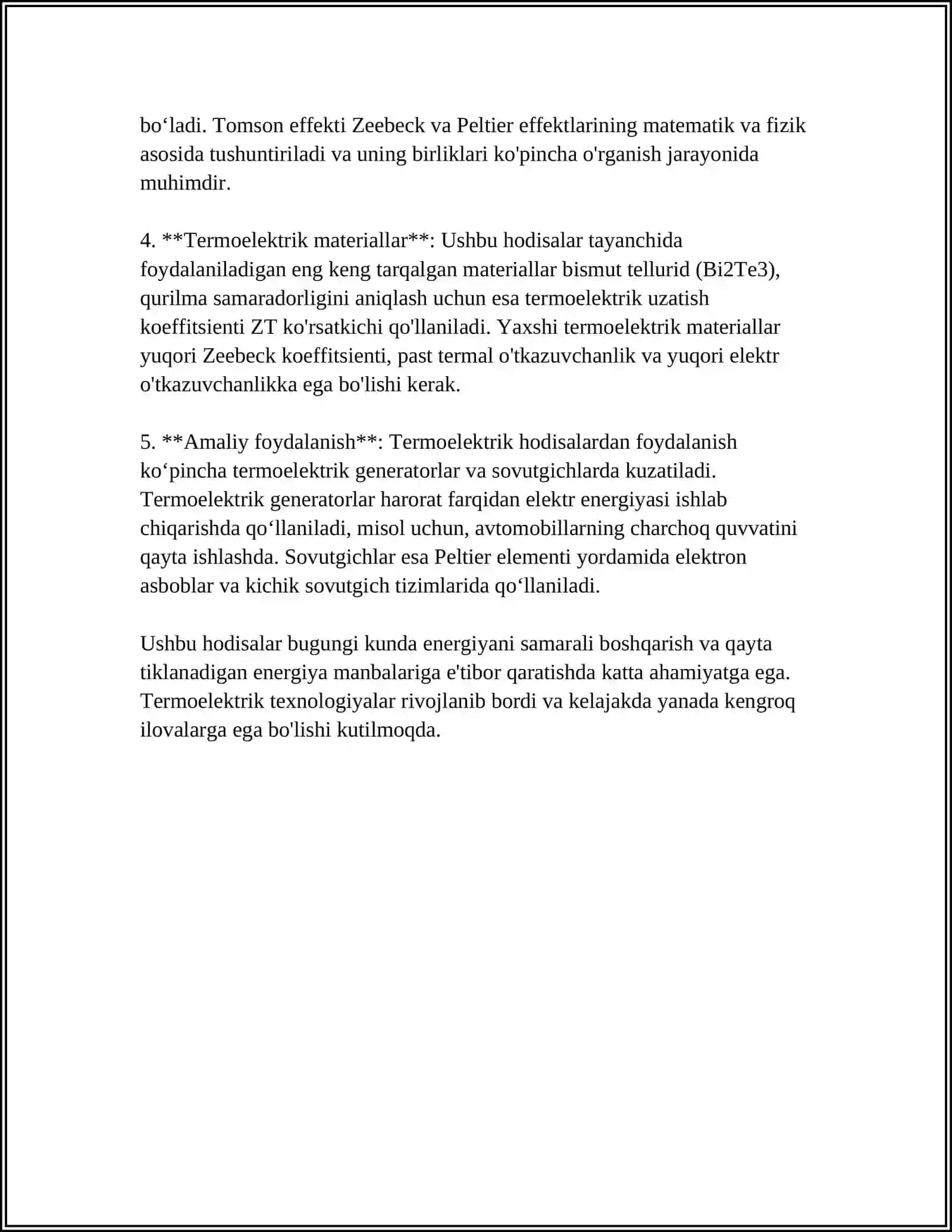 TERMOELEKTRIK HODISALAR 4