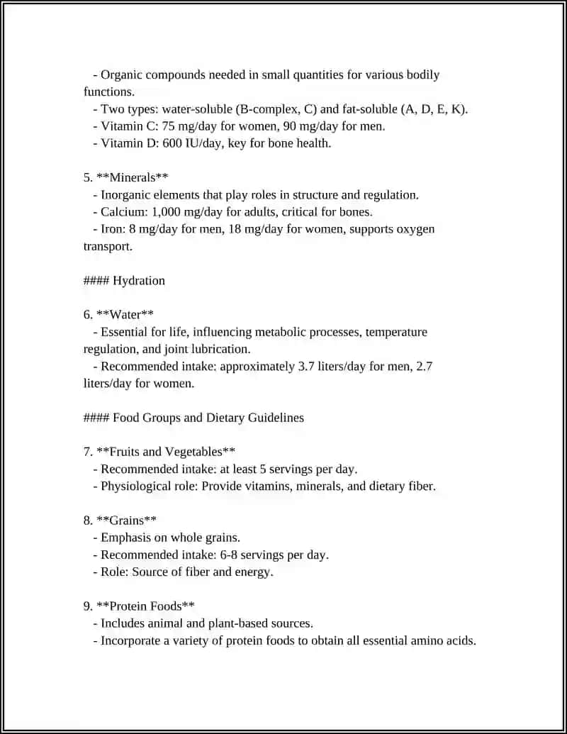 Nutrition 4