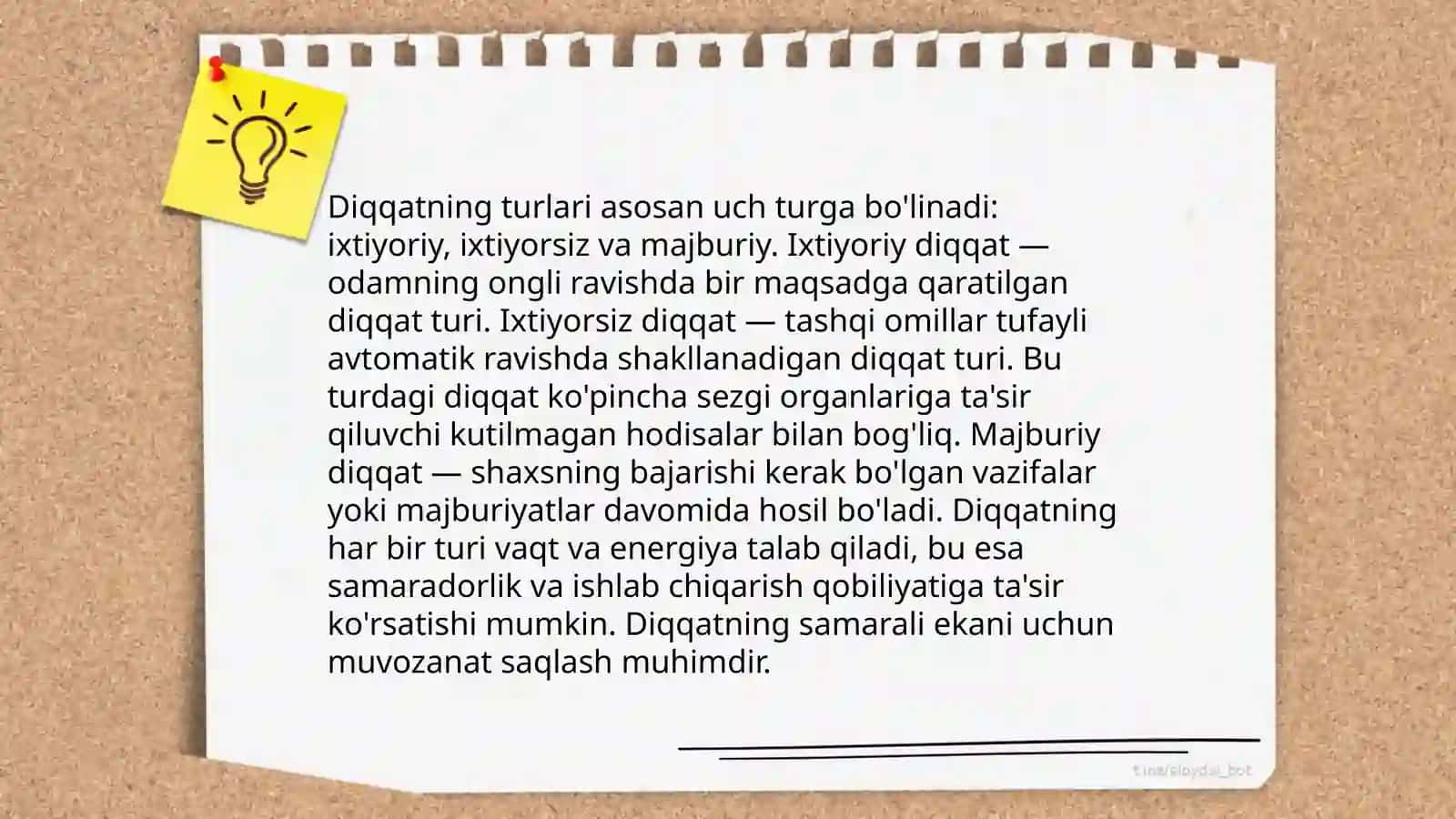 Diqqat va uning psixologik asoslari 4