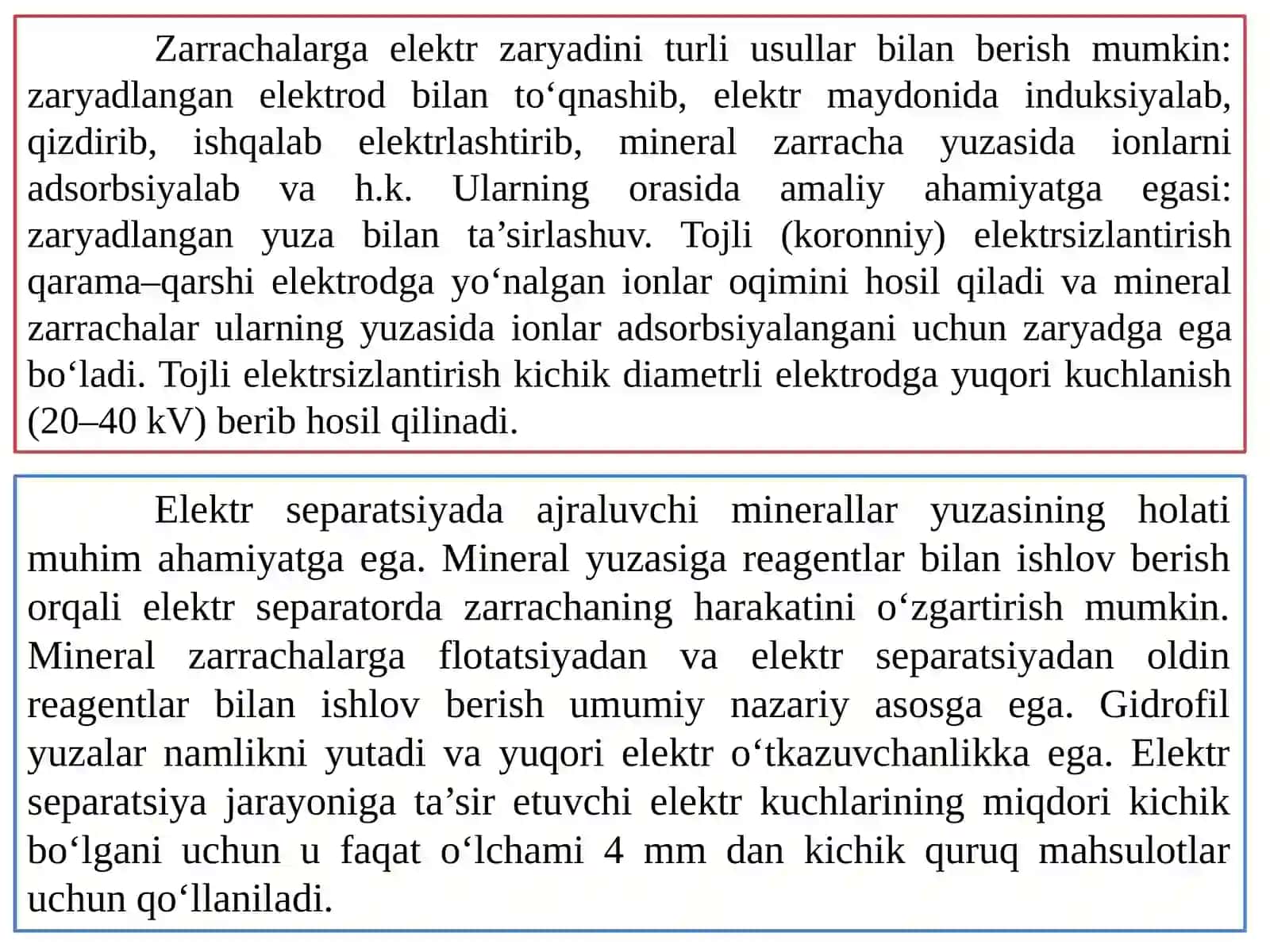 ELEKTR USULIDA BOYITISH ASOSLARI 4