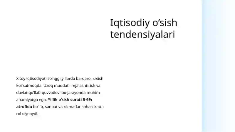 Xitoy Iqtisodiyoti 4