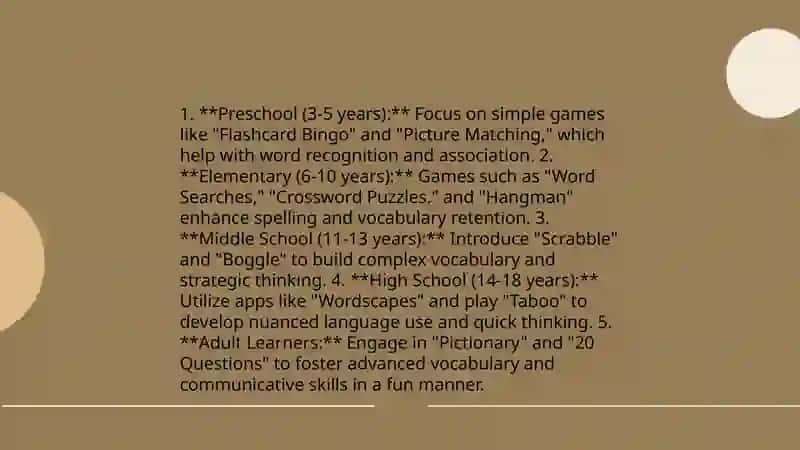 Teaching vocabulary through games 4