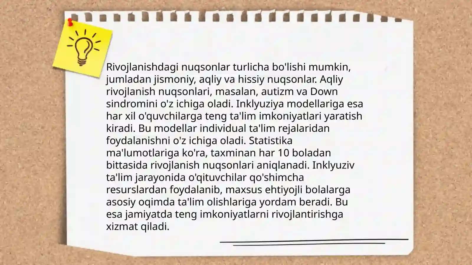Inklyuziya modellarini tanlash 4