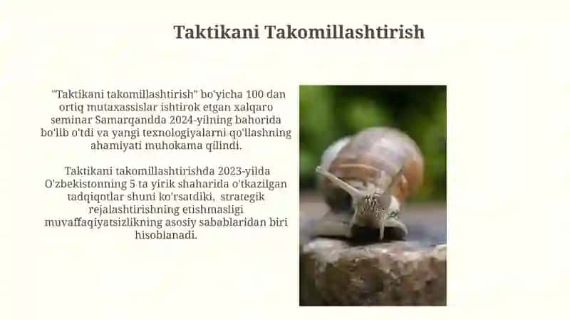Nazokat va taktika musmmolari 4