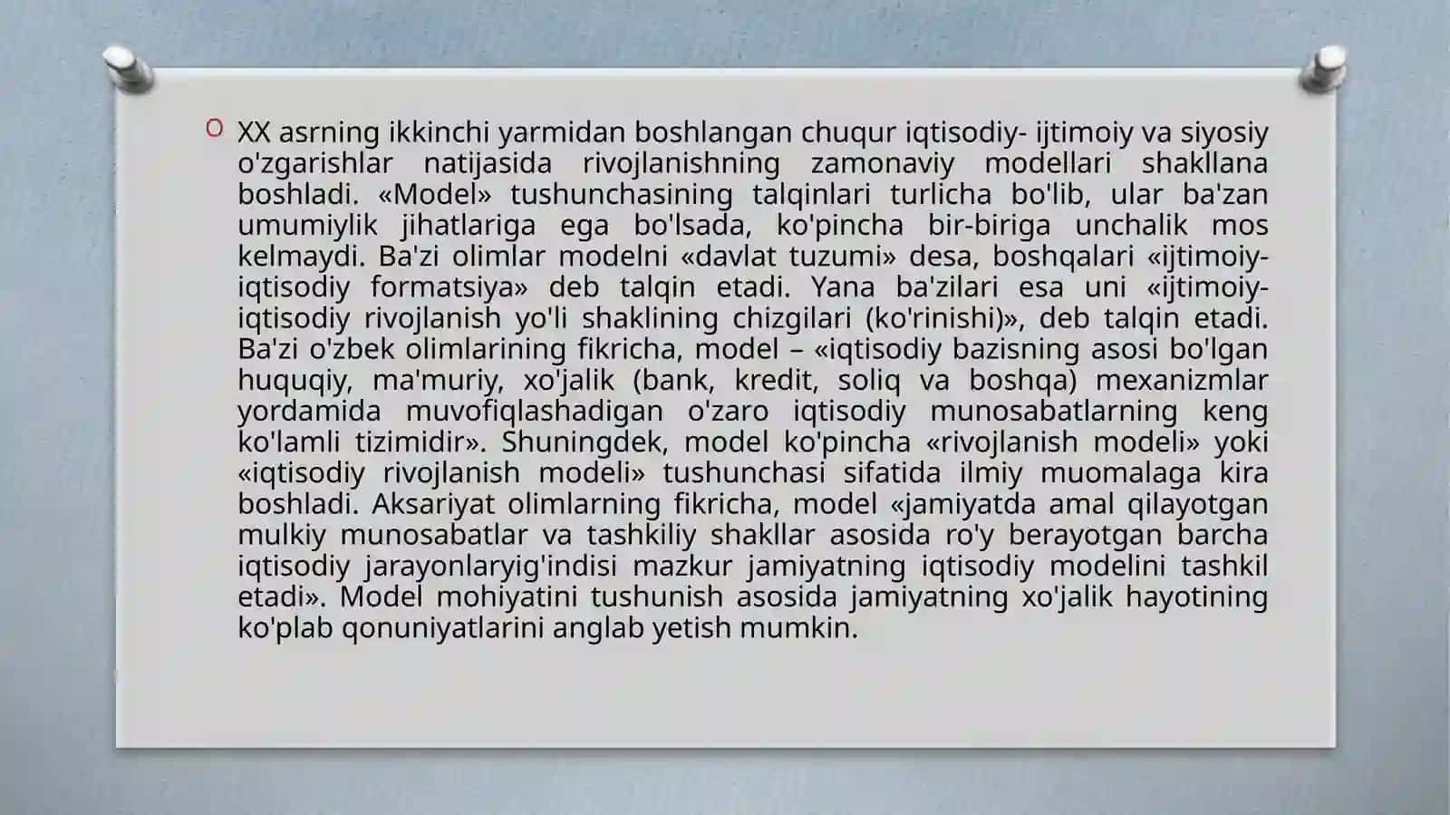 O’zbekiston Respublikasida bozor munosabatlarining shakllanishi 4